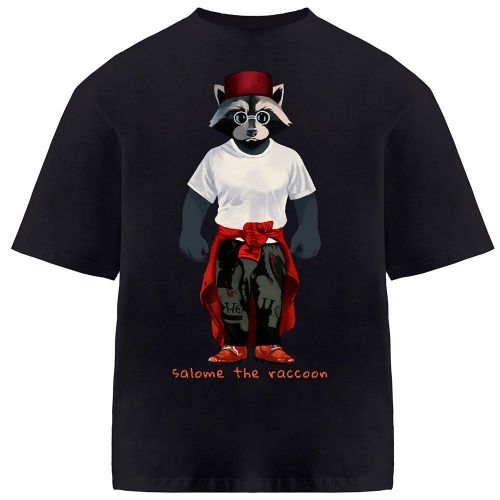 Футболка "Tot samy black" SALOME THE RACCOON