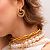 Серьги - гвоздики винтажные округлой формы ANNA SKOROKHODOVA ACCESSORIZE / АННА СКОРОХОДОВА. АКСЕССУАРЫ