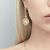 Серьги - сердечки позолоченные ANNA SKOROKHODOVA ACCESSORIZE / АННА СКОРОХОДОВА. АКСЕССУАРЫ