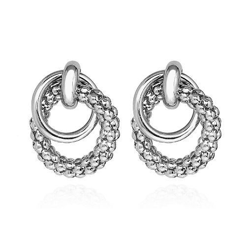 Серьги - гвоздики винтажные округлой формы ANNA SKOROKHODOVA ACCESSORIZE / АННА СКОРОХОДОВА. АКСЕССУАРЫ