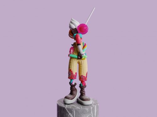 Скульптура "Candylady" YOOMOOTA