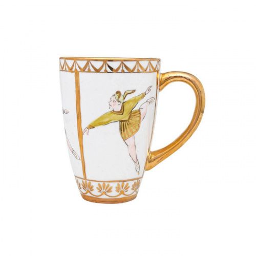 Чашка для чая высокая "Парк Культуры - Фигуристка" GOURJI