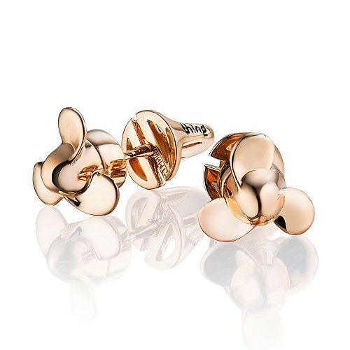 Подвижные серьги пусеты "Spinner" THING JEWELRY