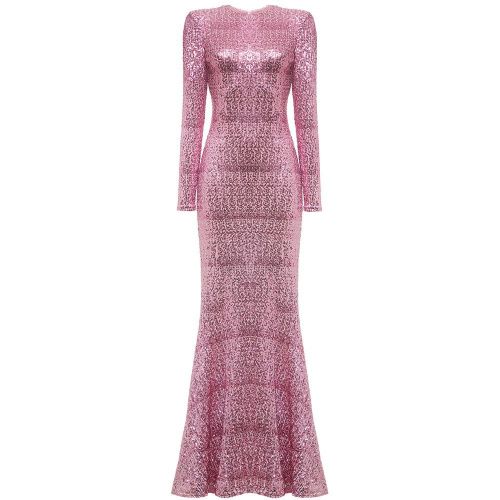 Платье "Margo" миди в розовую пайетку LI LAB