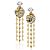 Парные длинные серьги "Klimt Chandelier" THING JEWELRY