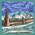 Платок "Kremlin (Кремлевский)" зеленый фон, шелк Платок "Kremlin (Кремлевский)" зеленый фон, шелк RADICAL CHIC