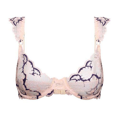 Нежно-розовый кружевной бра "Marble / Мрамор" PURPUR INTIMATES / ПУРПУР ИНТИМЭЙТС