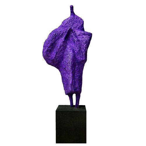 Скульптура "Души" фиолетовая NINO SAMADASHVILI