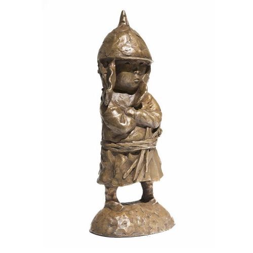 Скульптура Мальчик в шлеме ГАЛЕРЕЯ ХАНХАЛАЕВ