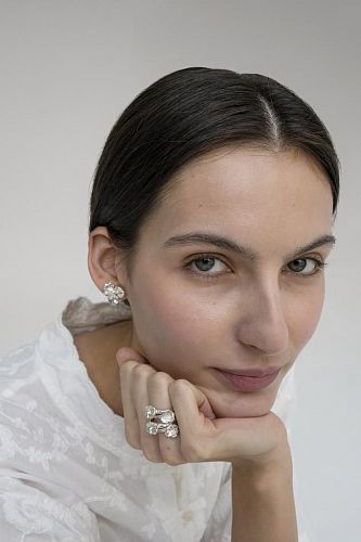 Кольцо "Алтай Цветок" MS.MARBLE
