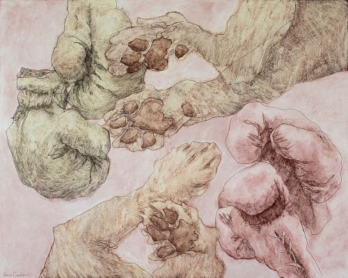Анна Сладкова. Картина "Первенство" ASKERI GALLERY / ГАЛЕРЕЯ АСКЕРИ