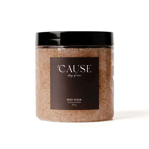 Скраб для тела "Wood & Pear / Дерево и груша" CAUSE