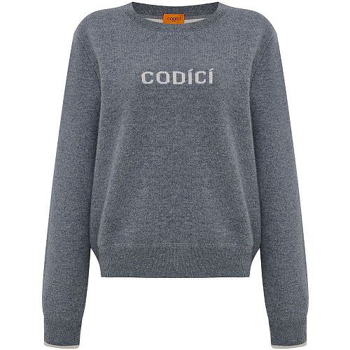 Кашемировая толстовка серая CODICI