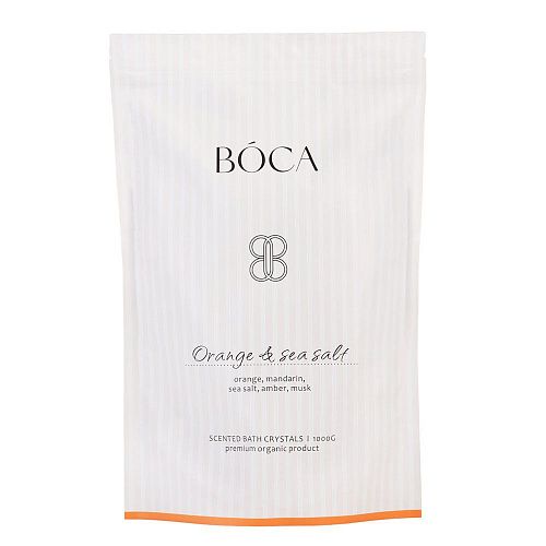 Рефил Морская соль "Orange & Sea salt / Апельсин и Морская соль" 1000 гр BOCA AROMA