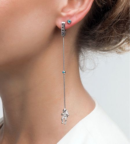 Моносерьга "Astronaut" THING JEWELRY