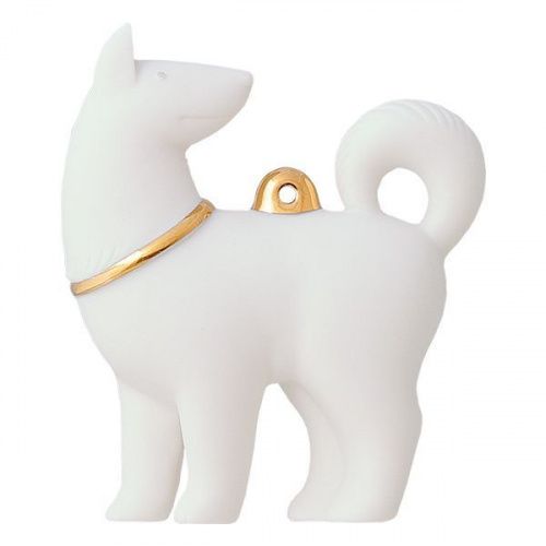 Ёлочная игрушка "Собака" с позолотой KLIMENKOFF