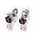 Пусета "Granat" THING JEWELRY