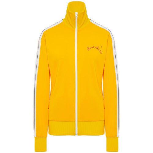Спортивная куртка с лампасами желтая SUN&SWAN SPORT