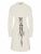 Платье - рубашка с корсетной шнуровкой белого цвета SANS MERCI