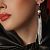 Серьги - кисточки удлиненные с жемчугом ANNA SKOROKHODOVA ACCESSORIZE / АННА СКОРОХОДОВА. АКСЕССУАРЫ