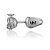 Пусета "Granat" THING JEWELRY