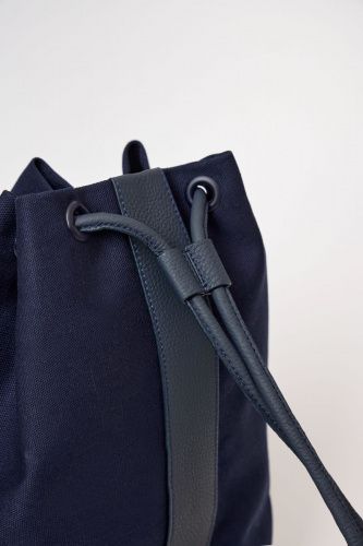 Рюкзак "Travel" темно-синего цвета (канва темно-синяя) MOVELI