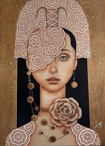 Ласкова Ирина. "Невеста Февраля" серия "Обереги" ASKERI GALLERY / ГАЛЕРЕЯ АСКЕРИ
