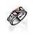Мужское кольцо рыбака "Nowomannocry" THING JEWELRY