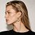 Двухцветные серебристые серьги - кольца трансформеры ANNA SKOROKHODOVA ACCESSORIZE / АННА СКОРОХОДОВА. АКСЕССУАРЫ