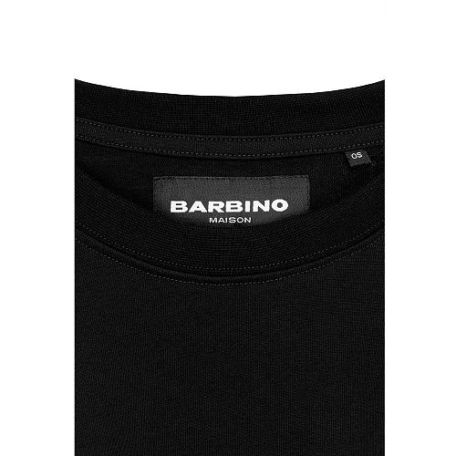 Футболка "Barbino Maison / Дом Барбино" черная BARBINO MAISON