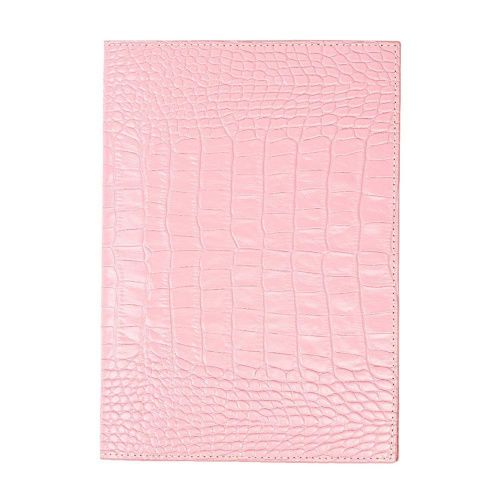 Блокнот "Daily" в обложке из натуральной кожи розового цвета MOVELI