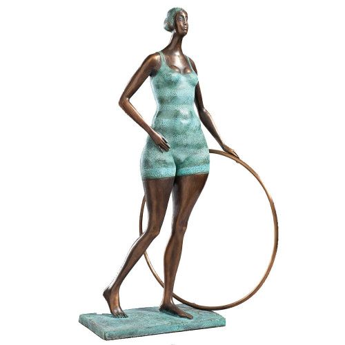 Скульптура Девушка с обручем ТАРАС ЛЕВКО