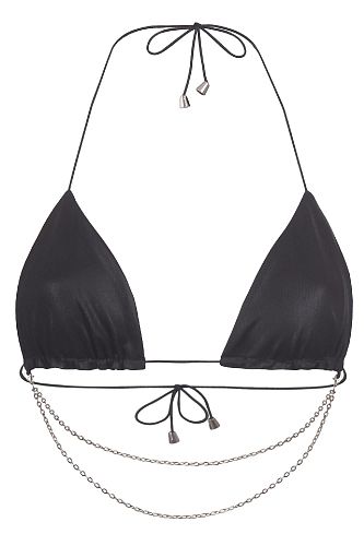 Лиф "So Chainy Black / Цепочки Черный" БИ.МА.БАЕ