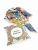 Платок "Карты Ремезова" с ручной подшивкой шелк/вискоза РУССКИЕ В МОДЕ BY NINA RUCHKINA
