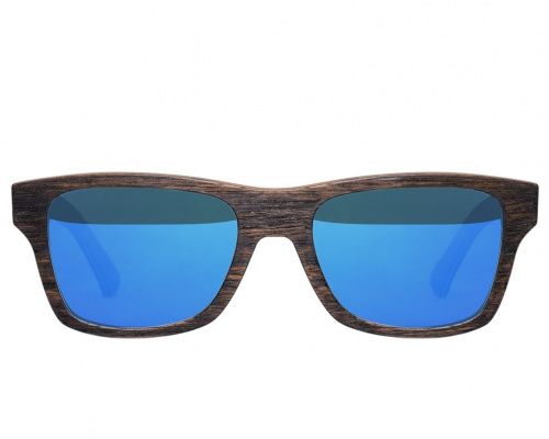 Солнцезащитные очки Legend Eucalyptus Blue Mirror WOODSUN
