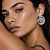 Объемные серебристые серьги - гвоздики с ракушками ANNA SKOROKHODOVA ACCESSORIZE / АННА СКОРОХОДОВА. АКСЕССУАРЫ