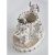 Карандашница - скульптура с Фавном и Бычком Полифемом белая НИКИТА МАКАРОВ