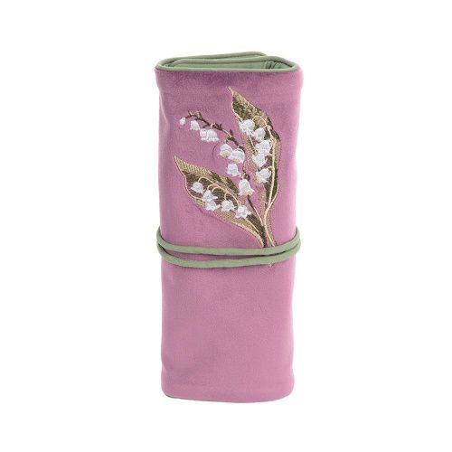 Пауч (клатч) для косметики/украшений "Ландыш" pink MASHU POUCH