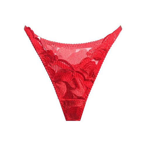 Красные v-образные трусы стринги "Insomnia / Инсомния" PURPUR INTIMATES / ПУРПУР ИНТИМЭЙТС