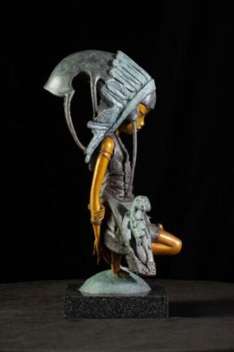 Скульптура "Сердечко принцессы и добрый дракон" АНДРЕЙ ОСТАШОВ