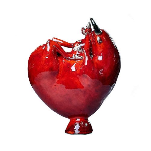Скульптура "Calf" красный OLGA MYLTSEVA