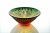 Хрустальная ваза для фруктов "Кармен" янтарно-зелёная ГУСЕВСКОЙ ХРУСТАЛЬНЫЙ ЗАВОД