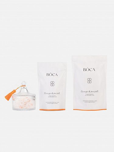Рефил Морская соль "Orange & Sea salt / Апельсин и Морская соль" 1000 гр BOCA AROMA