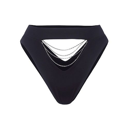Плавки "Too Chainy / Цепочки" черные БИ.МА.БАЕ