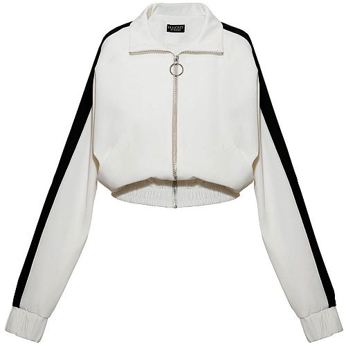Олимпийка с лампасами молочная ELJACKET