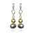 Серьги классические с перламутром двухцветные ANNA SKOROKHODOVA ACCESSORIZE / АННА СКОРОХОДОВА. АКСЕССУАРЫ
