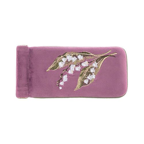 Очечник "Ландыш" розовый MASHU POUCH