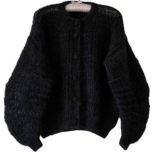Кардиган "Монерон" ручной вязки LINEN SKY