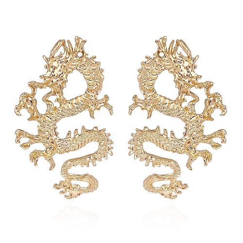 Серьги - гвоздики Драконы позолоченные ANNA SKOROKHODOVA ACCESSORIZE / АННА СКОРОХОДОВА. АКСЕССУАРЫ