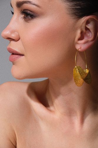 Серьги "Ладья" BAZHÈN / БАЖЕН